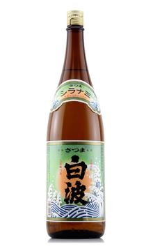  日本原装进口萨摩酒造白波芋烧酒1800ml蒸馏酒