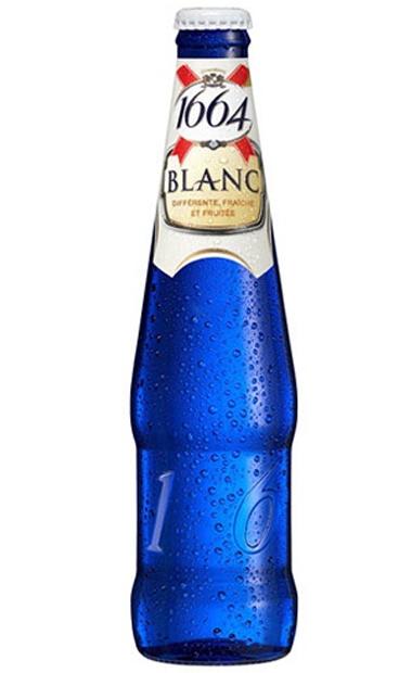 量大价优 克伦堡凯旋 法国1664白啤酒 330ml*24瓶 蓝瓶kronenbourg