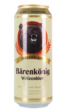 德国帝熊小麦啤酒500ml*6