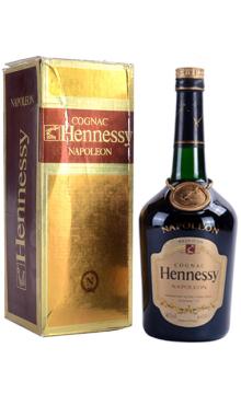 洋酒收藏 80年代Hennessy/轩尼诗霸道干邑白兰地 40度 700ml